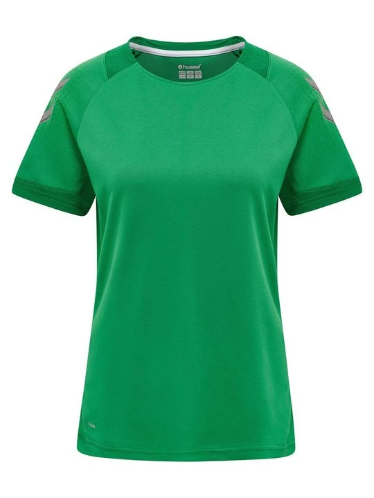Foto van product Sport T-shirt Hummel neongroen