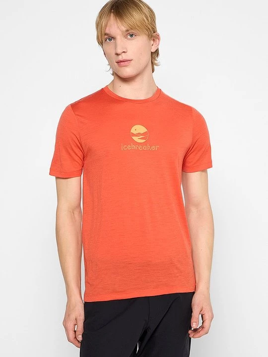 Foto van product Sport T-shirt Icebreaker oranje