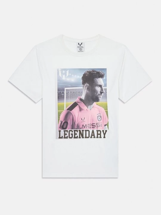 Foto van product Sport T-shirt Messi wit