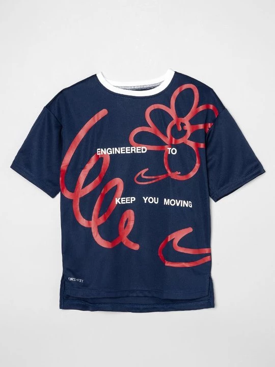 Foto van product Sport T-shirt Nike donkerblauw