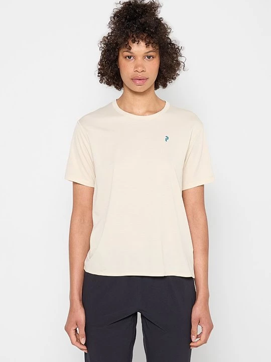 Foto van product Sport T-shirt Peak Performance zandkleur