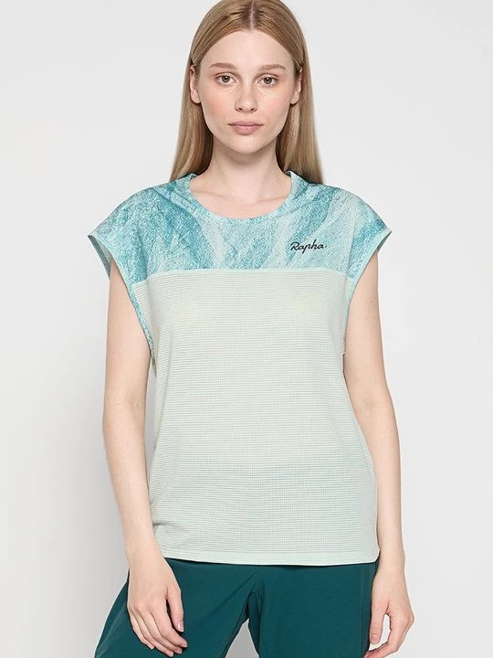 Foto van product Sport T-shirt Rapha turquoise