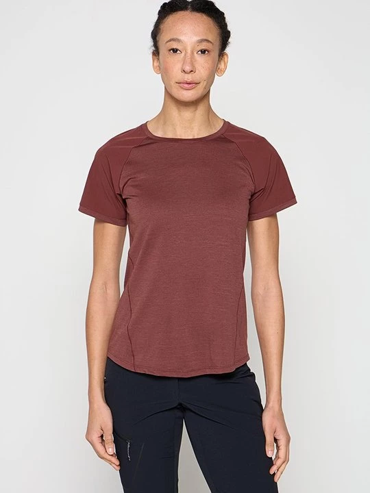 Foto van product Sport T-shirt Salomon bruin