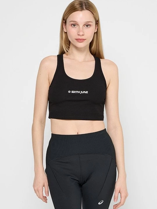 Foto van product Sport T-shirt Sixth June zwart