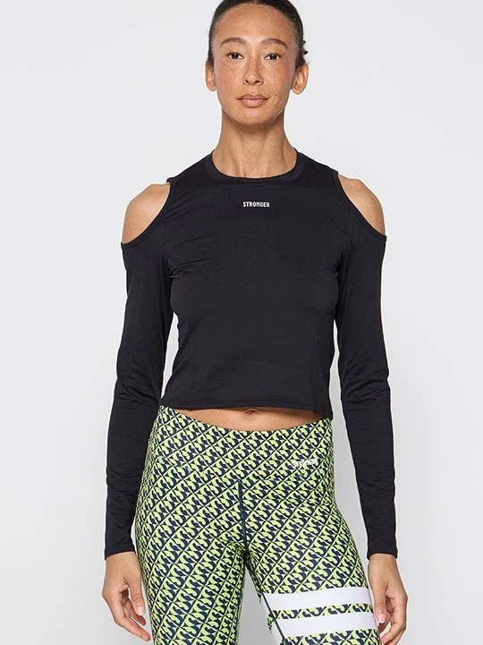 Foto van product Sport T-shirt Stronger zwart