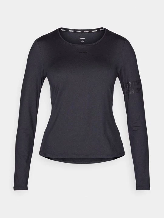 Foto van product Sport T-shirt Stronger zwart