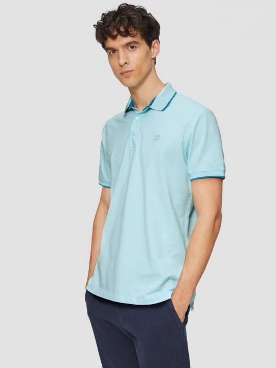 Foto van product Sportief piqué poloshirt met contrasterende details s.Oliver