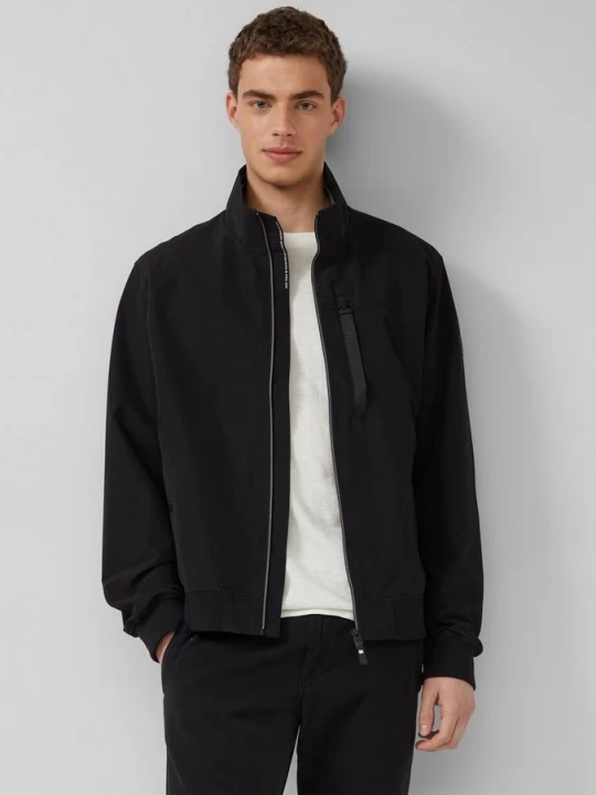 Foto van product Sportieve blouson met opstaande kraag en geribde manchetten s.Oliver zwart