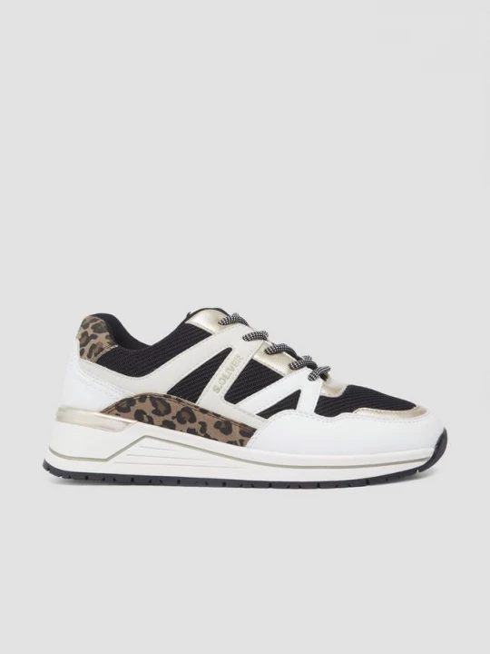 Foto van product Sportieve sneakers met luipaardetail s.Oliver