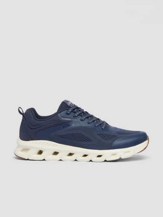 Foto van product Sportieve sportschoenen met veters s.Oliver blauw