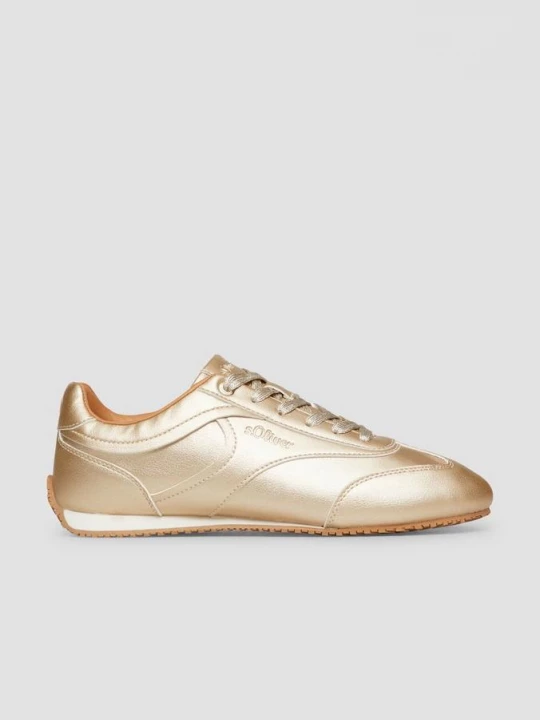 Foto van product Sportieve sportschoenen met veters s.Oliver goud