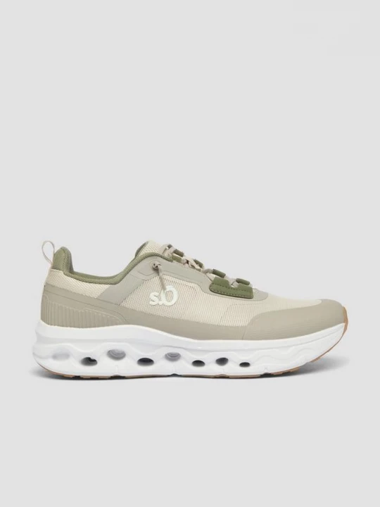 Foto van product Sportieve sportschoenen met veters s.Oliver groen