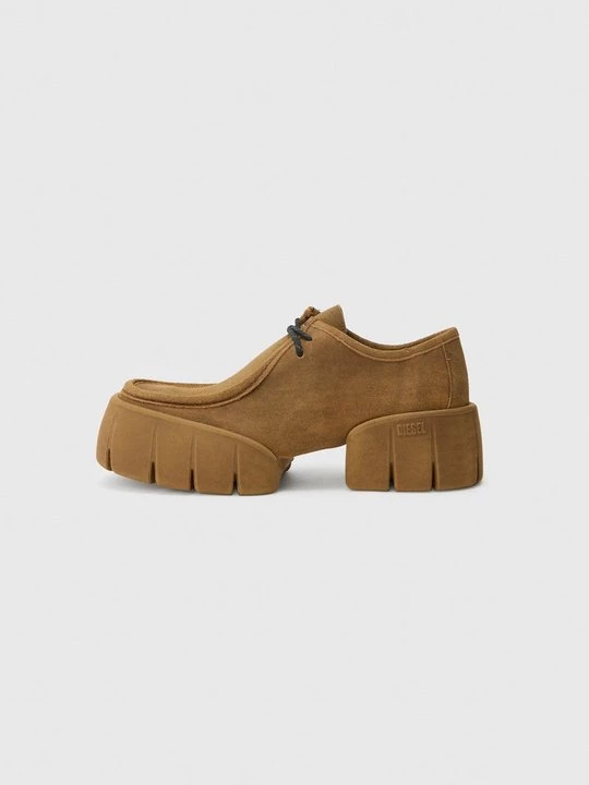 Foto van product Sportieve veterschoenen Diesel cognac
