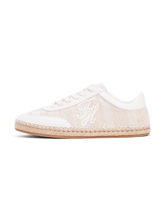 Foto van product Sportieve veterschoenen Tommy Hilfiger zandkleur