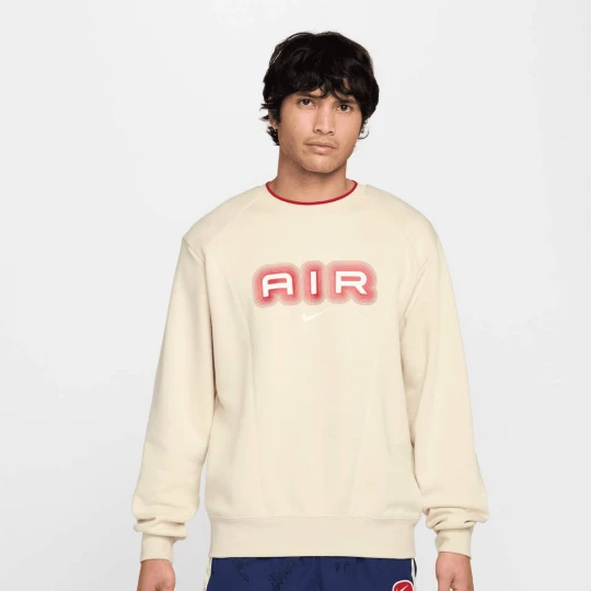 Foto van product Sportswear Air Fleece Crew Nike beżowy