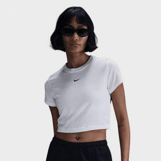 Foto van product Sportswear Chill Knit Crop Top Nike wit