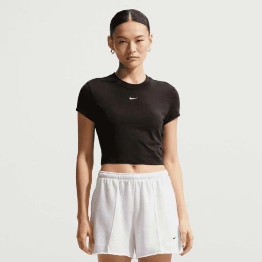 Foto van product Sportswear Chill Knit Cropped T-Shirt Nike zwart