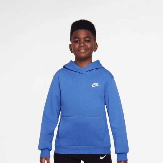 Foto van product Sportswear Club Fleece Hoodie Low Brand Read Nike blauw