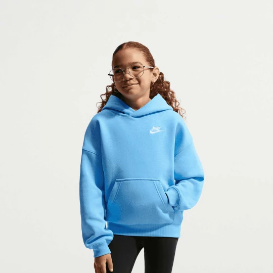 Foto van product Sportswear Club Fleece Oversized Hoodie Nike blauw