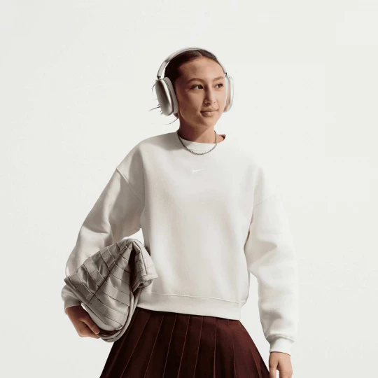 Foto van product Sportswear Studio Boxy Fleece Crew-Neck Jordan beżowy