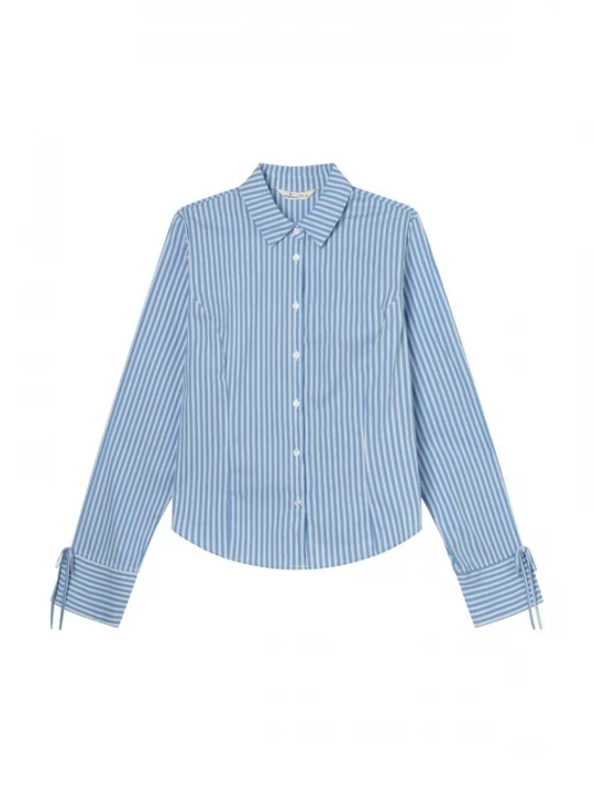 Foto van product Springfield Blouse blauw / wit