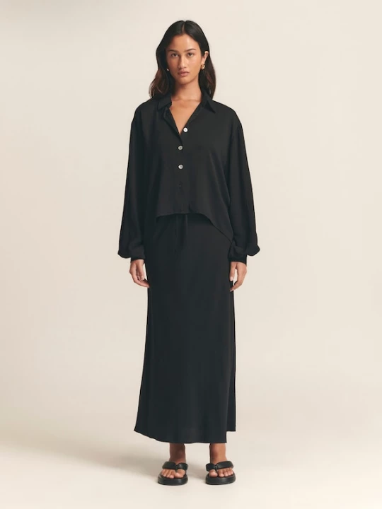 Foto van product St MRLO Blouse 'Swansea' zwart
