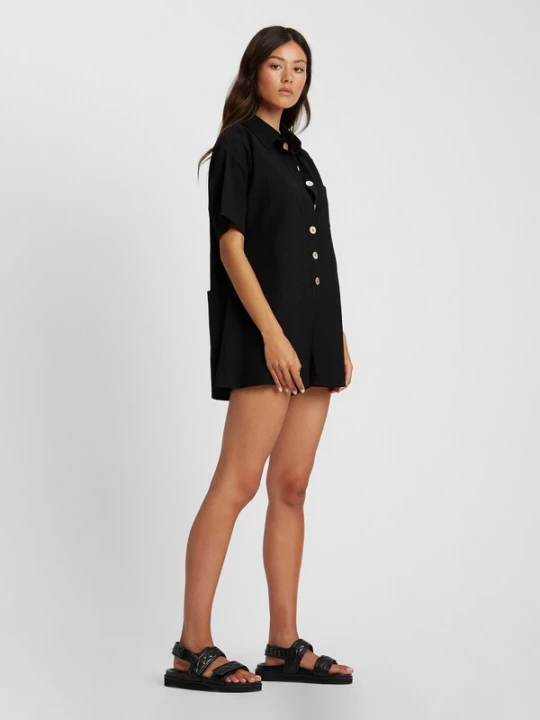 Foto van product St MRLO Jumpsuit 'Amalfi' zwart