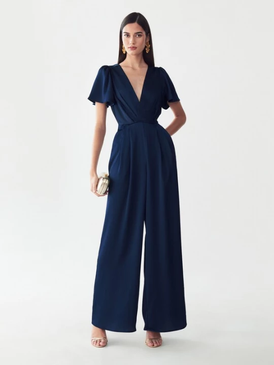 Foto van product St MRLO Jumpsuit 'IMANI' navy