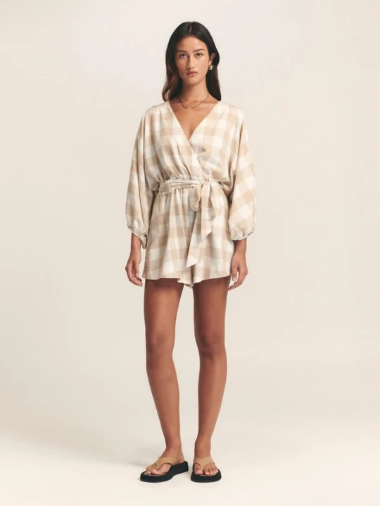 Foto van product St MRLO Jumpsuit 'Maya' crème / sand