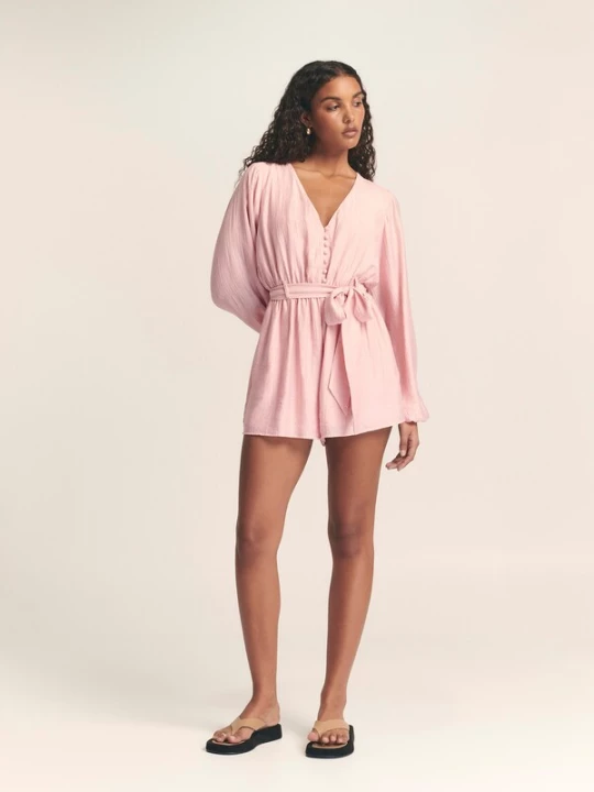 Foto van product St MRLO Jumpsuit 'RITA' pink