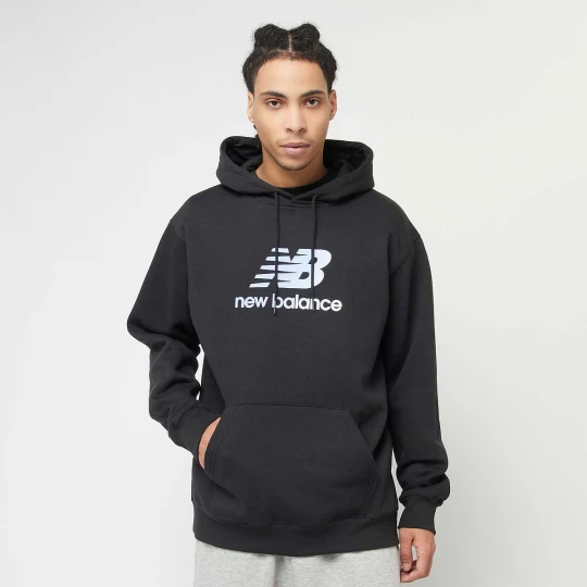 Foto van product Stacked Logo Graphic Hoodie New Balance zwart