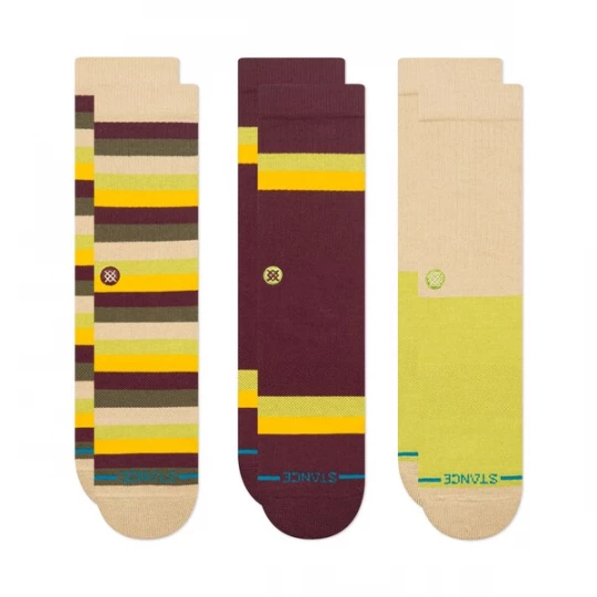 Foto van product Stance Sokken beige / bruin / geel