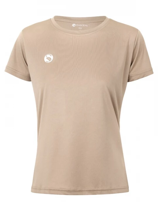 Foto van product Stark Soul Functioneel shirt greige / wit