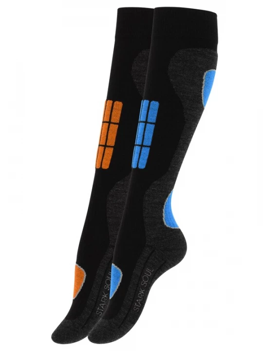Foto van product Stark Soul Sportsokken blauw / oranje / zwart