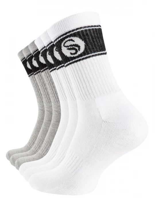 Foto van product Stark Soul Sportsokken grijs / zwart / wit