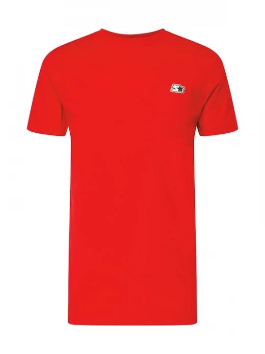 Foto van product Starter Black Label Shirt 'Essential' rood / zwart / wit