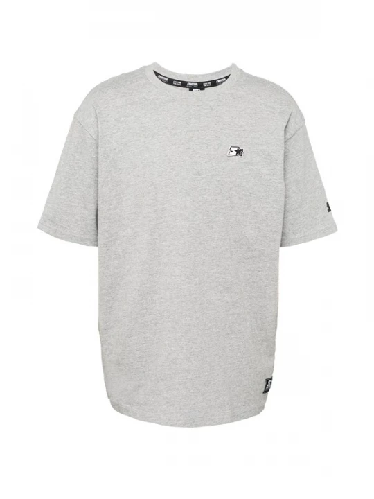 Foto van product Starter Black Label Shirt grijs gemêleerd / zwart / wit