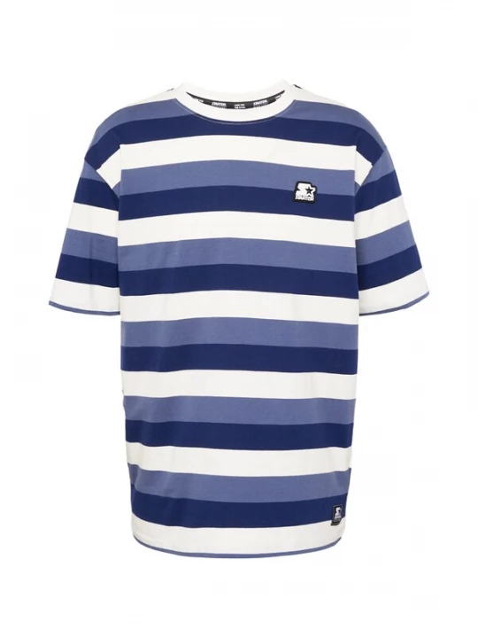 Foto van product Starter Black Label Shirt marine / smoky blue / wit