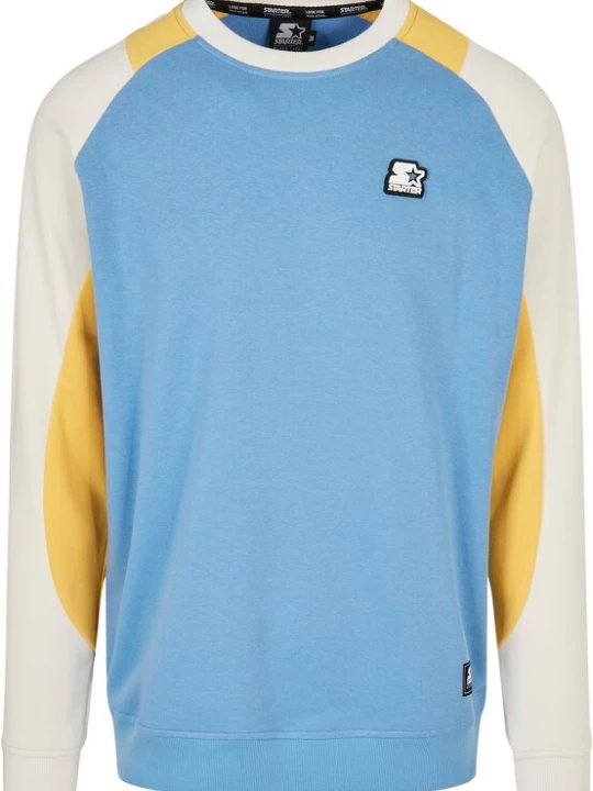 Foto van product Starter Black Label Sweatshirt ecru / lichtblauw / honing
