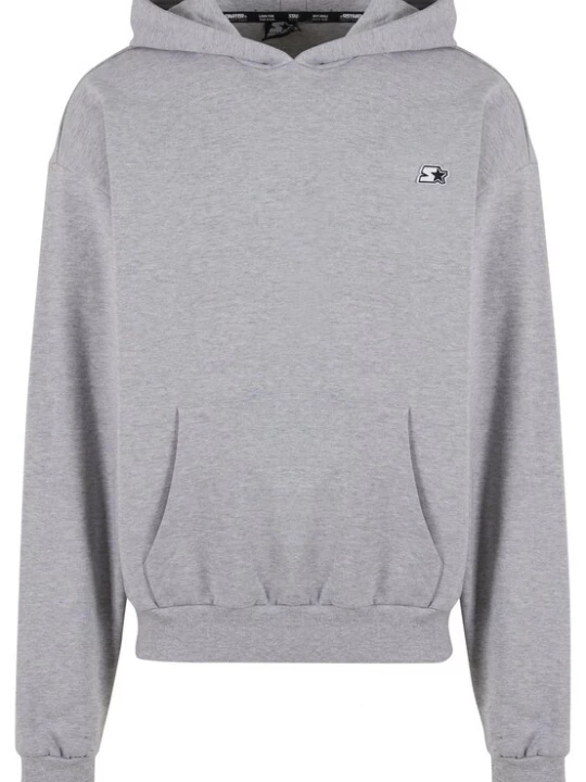 Foto van product Starter Black Label Sweatshirt 'Essential' grijs gemêleerd / zwart / wit
