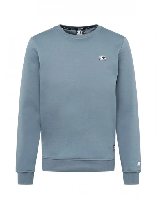 Foto van product Starter Black Label Sweatshirt 'Essential' zilvergrijs / zwart / wit