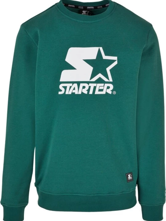 Foto van product Starter Black Label Sweatshirt groen / wit