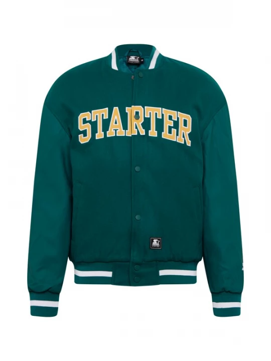 Foto van product Starter Black Label Tussenjas pasteelgeel / jade groen / wit