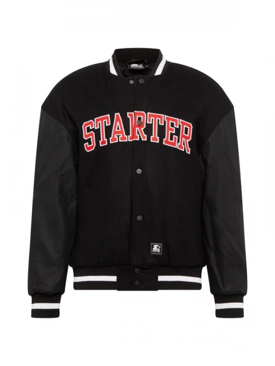 Foto van product Starter Black Label Tussenjas rood / zwart / wit