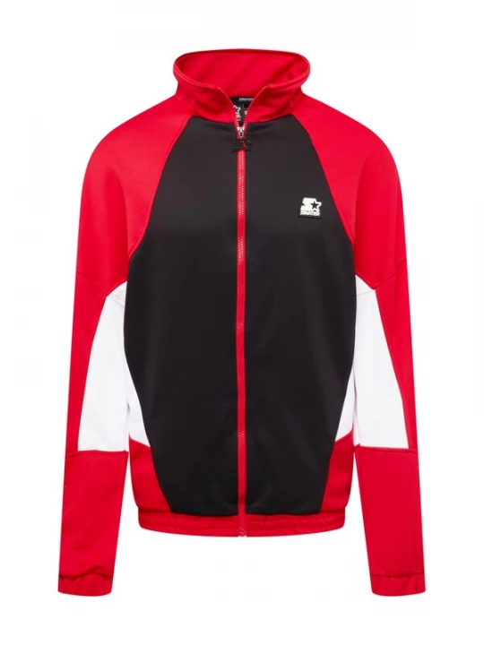 Foto van product Starter Black Label Tussenjas vuurrood / zwart / wit