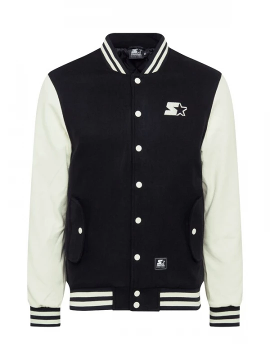 Foto van product Starter Black Label Tussenjas zwart / wit