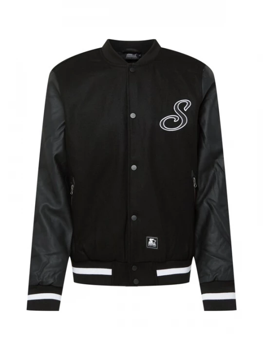 Foto van product Starter Black Label Tussenjas zwart / wit