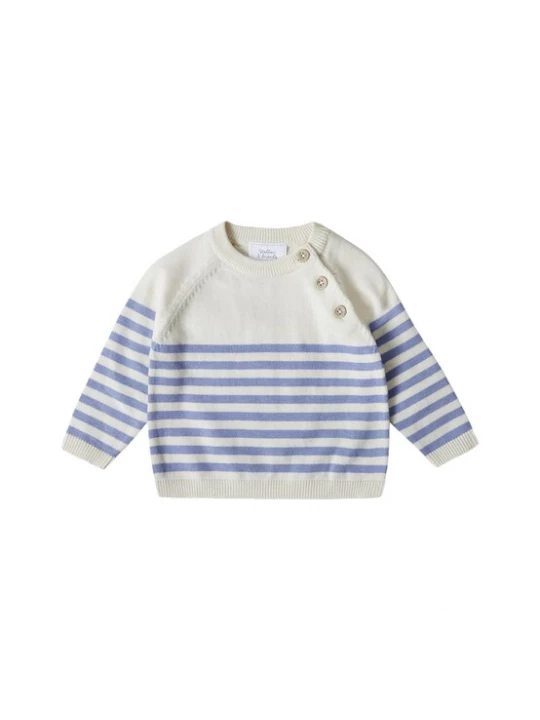 Foto van product Stellou & Friends Trui blauw / wit