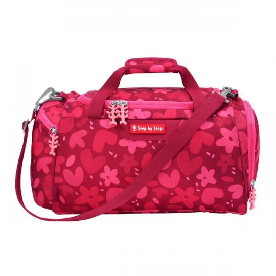 Foto van product STEP BY STEP Sporttas 'Hama' pink / rood / watermeloen rood