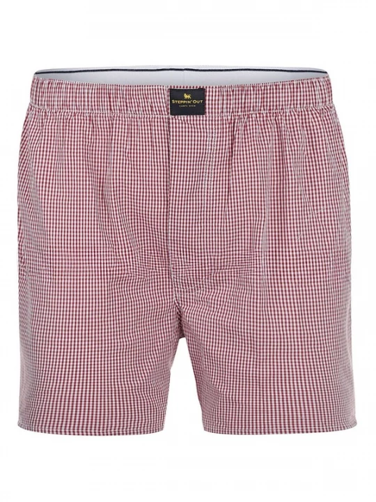 Foto van product Steppin' out Boxershorts rood